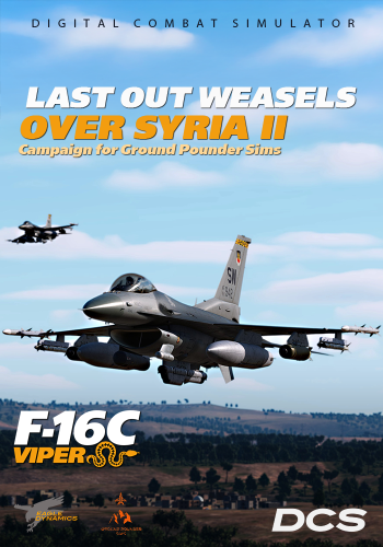 DCS: F-16C Last Out: Weasels over Syria II Campaign